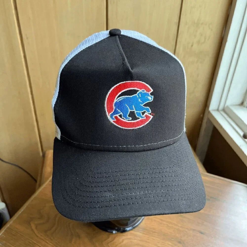 Chicago Cubs New Era 9FORTY Baseball Snap Back Trucker Hat Cap